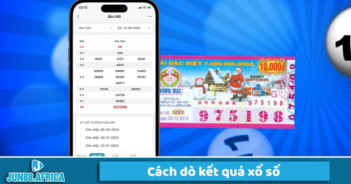 Việc dò kết quả xổ số thuận tiện